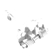 Peugeot 206, 206 CC, 206 SW, 206+ Front Door Hinge Limiter (All)