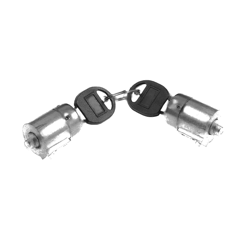 Cadillac Chevy GMC Car Door Lock Cylinder Set with 2 Keys