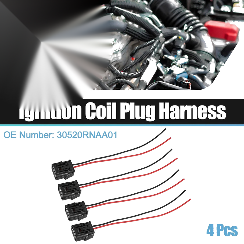 Honda CR-V 4 x Ignition Coil Connectors (2015-2019)