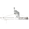 Peugeot 508 Front Right Window Regulator W/o Motor (2010–2018)
