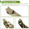 BMW 5 Series G30 Beige Door Panel Handle Pull Trim Cover