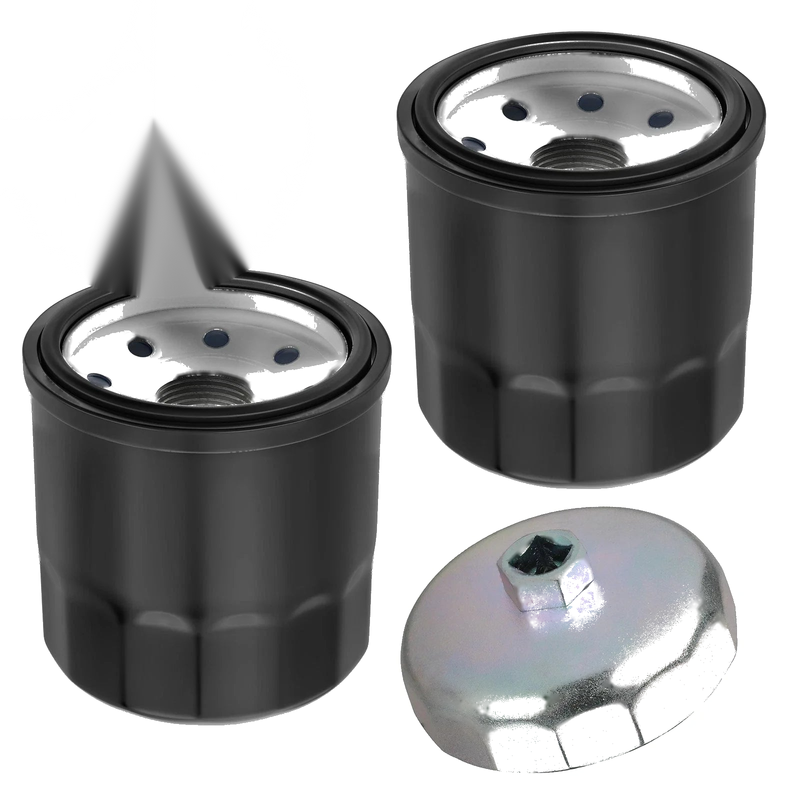 Kawasaki Brute Force 750 KVF750 Oil Filter 2 x (2005–2019)