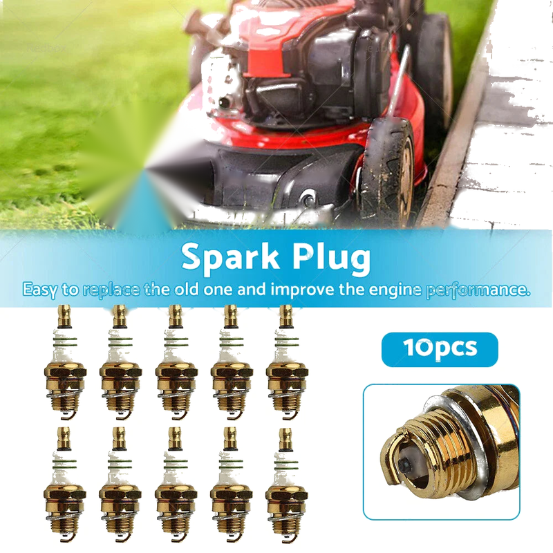 Stihl Lawnmower & Whipper Snipper 10 x Spark Plugs (Various Years)