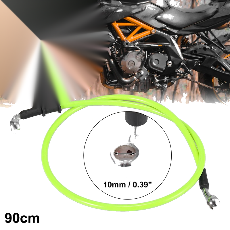 Universal 90cm Motorcycle Brake Clutch Oil Hose Line Pipe Hydraulic