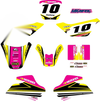 Suzuki JR 50  - STRIKE PINK STYLE Stickers Custom Graphic Kit