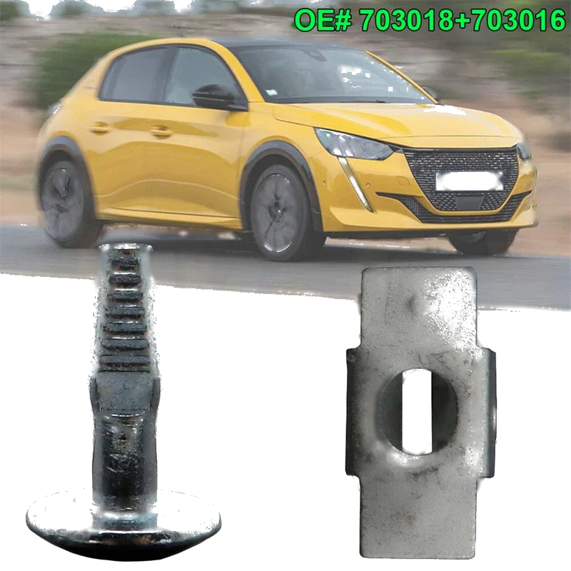 Citroen C2 C3 10 x Engine Undertray Cover Screws (2003-2010)