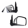 Side Mirror Manual Chrome Pair Fits Toyota Hilux Tiger D4D Pickup 1998-04 D06