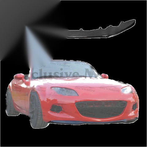 Mazda MX-5  Miata 2006-2015 Carbon Fiber Front Lip Club Style