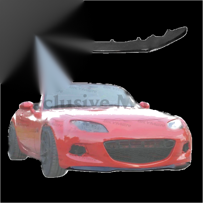 Mazda MX-5  Miata 2006-2015 Carbon Fiber Front Lip Club Style