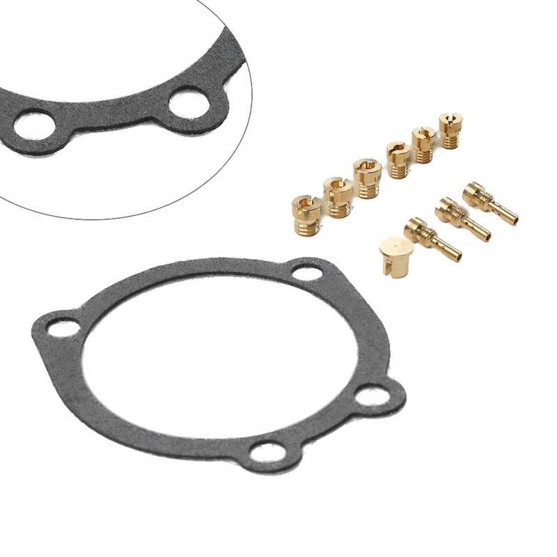 Harley-Davidson CV40 Carb Jet Kit Main & Pilot Jets Gasket