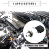 Hyundai (57535-3K000) - Black Silver Tone Engine Oil Pressure Sensor