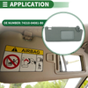 Toyota Tacoma Sun Visor with Mirror (2005-2015)