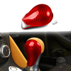 NISSAN 370Z (2009-2018) 2 x Red Inner Center Gear Shift Knob Side Covers