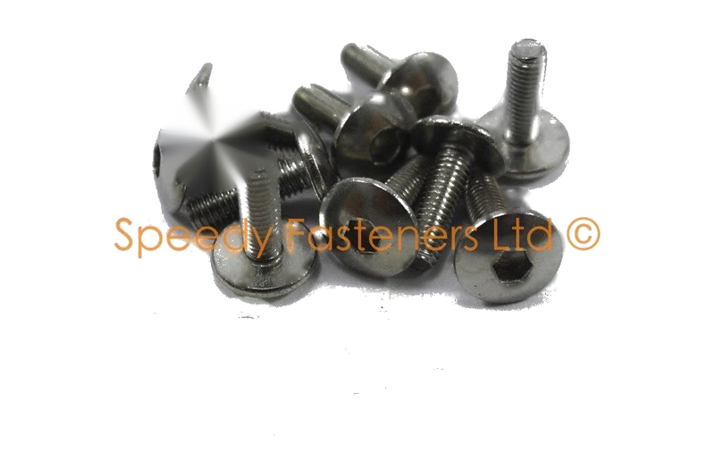 Yamaha FZ6R Stainless Fairing Screen Bolt Clips Screws (2009–2017)