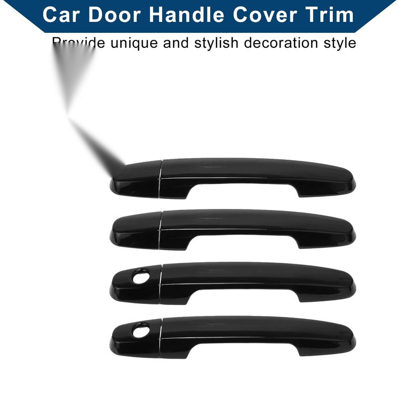 Toyota Corolla Sedan Black Door Handle Cover Trim (2003-2010)