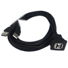 M Car Dashboard USB 2.0 Dual Male to Female Extension Cable