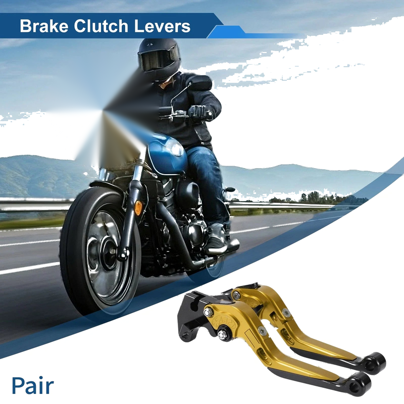 Yamaha MT125 Levers/Adjustable Short Long/Brake Clutch Levers (2014–2021)