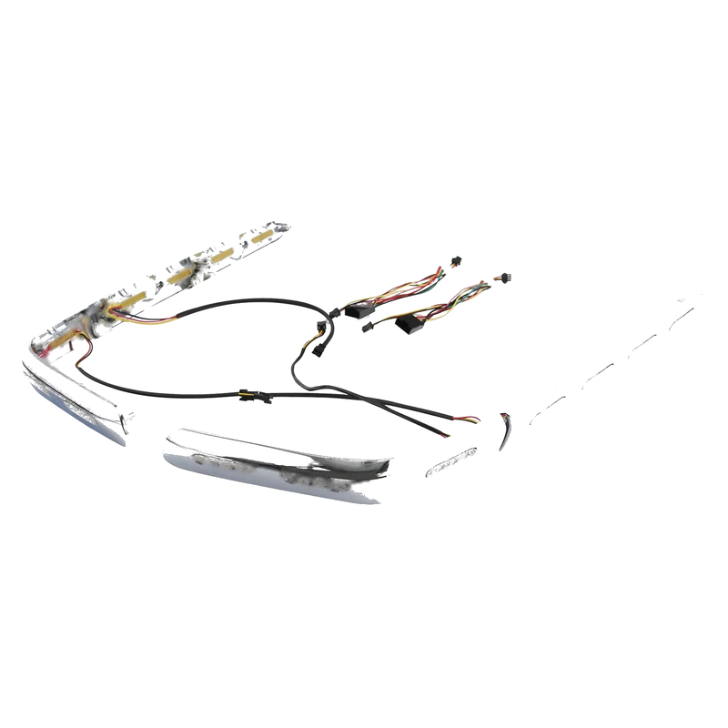 Honda Goldwing GL1800 LED Saddlebag Trims Clear Lens (2001-2011)