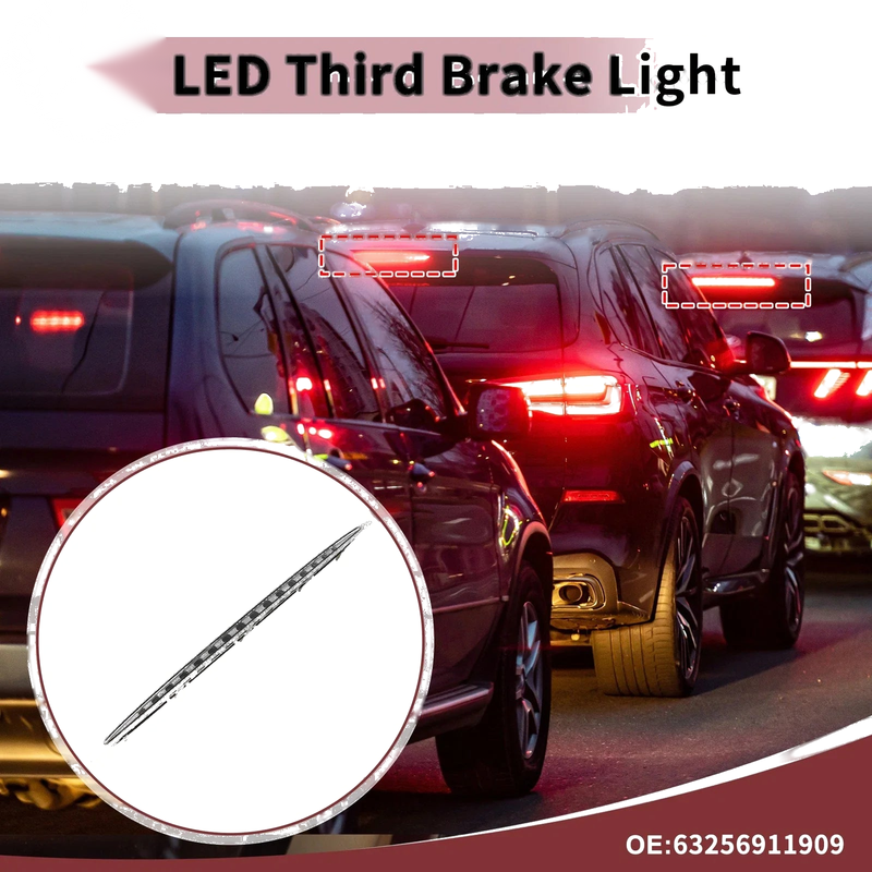 BMW 6-Series E63 E64 White LED Third Brake Light (2004-2007)
