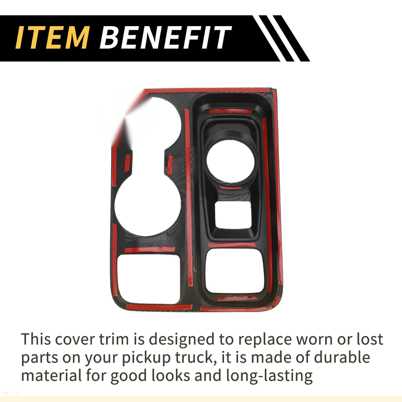 Ford Maverick Carbon Fiber Gear Shift Frame Panel Cover (2022-2024)