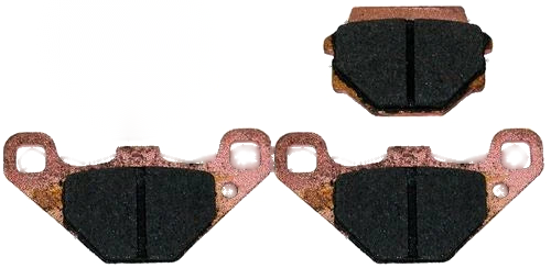 Kawasaki Bayou 300 Front Semi-Metallic Brake Pads 2x4 (1988–2004)