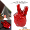 Harley Metric V-Twin Vintage Peace Sign LED Tail Light