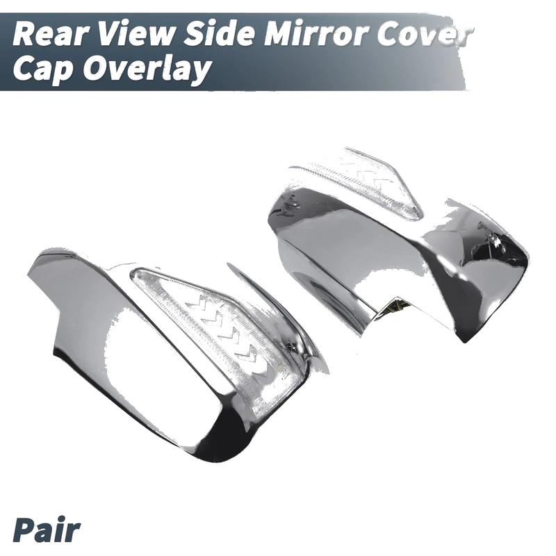 Lexus RX330 RX350 Rearview Mirror Cover Overlay Chrome Plated (2003)
