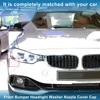 BMW 428i Unpainted Front Right Washer Nozzle Cover Cap (2014-2016)