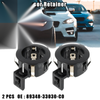 Toyota 2 x Black Rear Bumper Parking Sensor Retainer