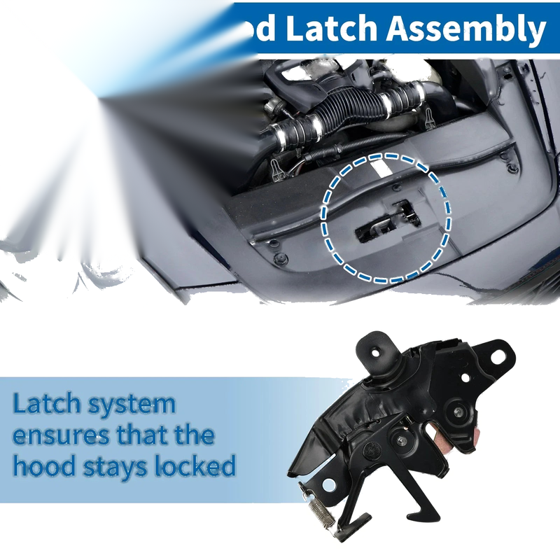 Toyota 4Runner Hood Latch Assembly 1 Pc (1996–2002)