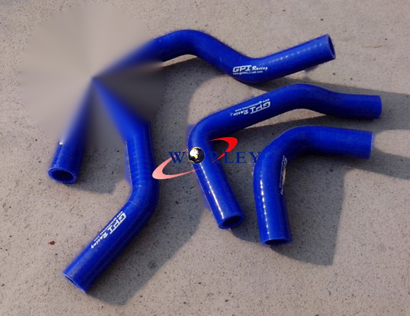 Honda CRF450R 2013-2014 Silicone Radiator Hose ( Blue)