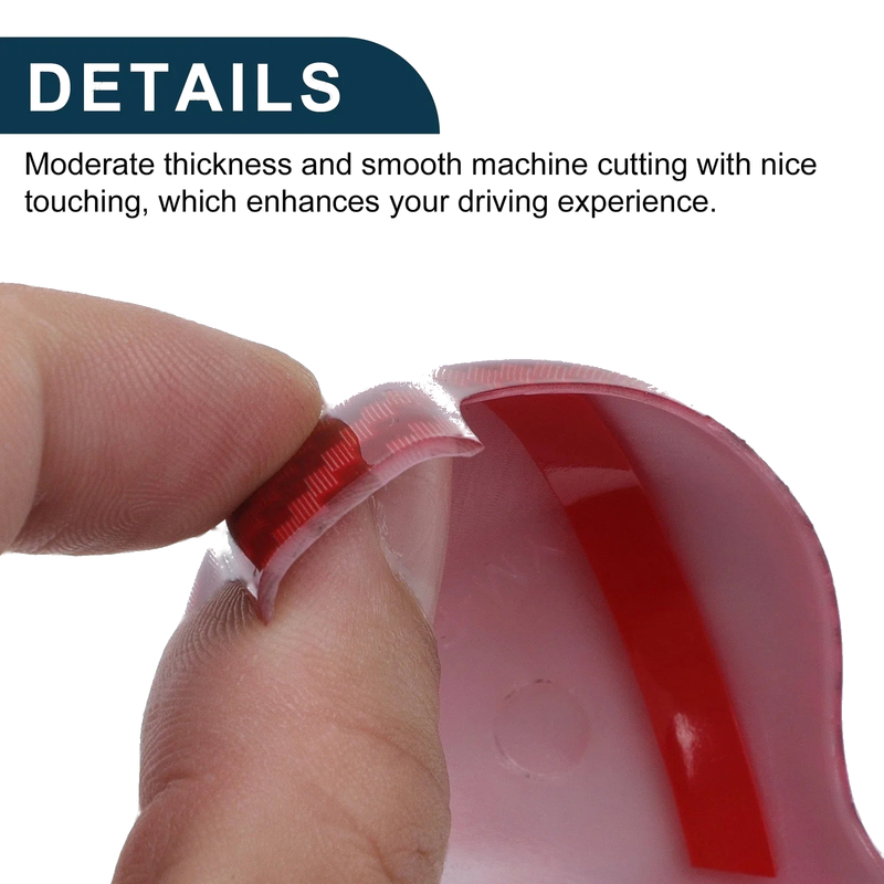 Ford Mustang Carbon Fiber Red Gear Shift Knob Cover (2015-2023)