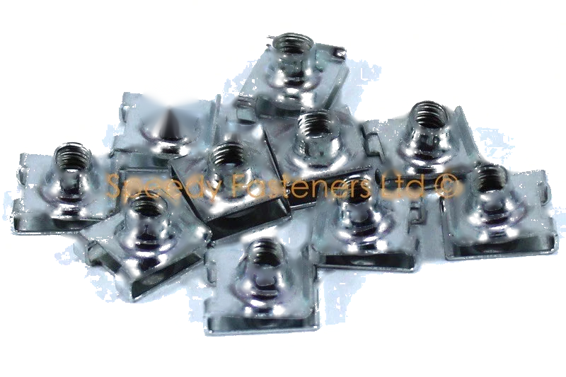 10x M5 5mm Motorcycle Fairing Spring Clip Speed Nut Clips Panel Fasteners
