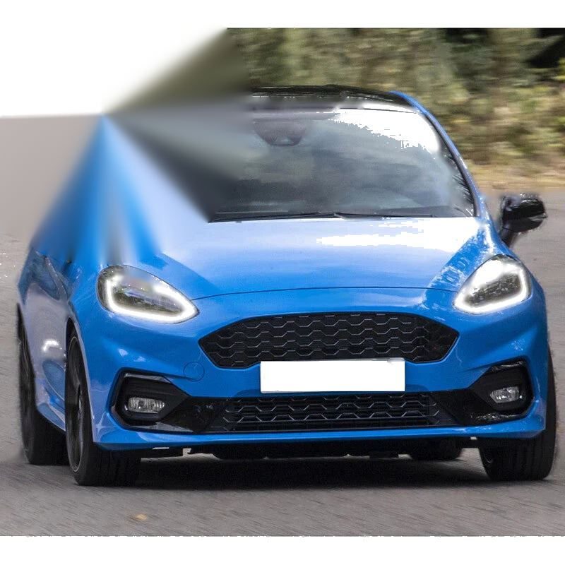 Ford Fiesta Driver & Passenger Side Mirror Cover Caps Gloss Black (2018-2024)