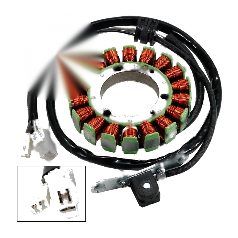 Yamaha XVS650A Drag Star V-Star Magneto Stator Coil (1998-2008)