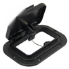 Camper Trailer / RV / Boat Scupper, Black with Trim Caravan Air Vent