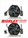 QLD 2 x 10" 12V Slim Electric Radiator Cooling Fans