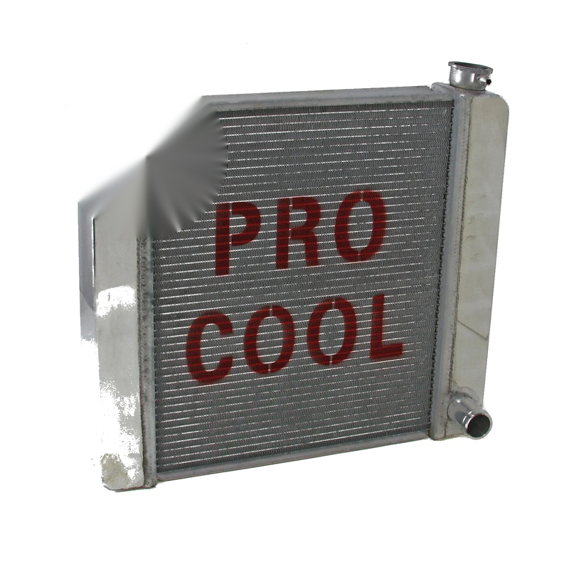 Chevy Ford Mopar GM Universal 26x19x2.2 Aluminum Radiator (N/A)