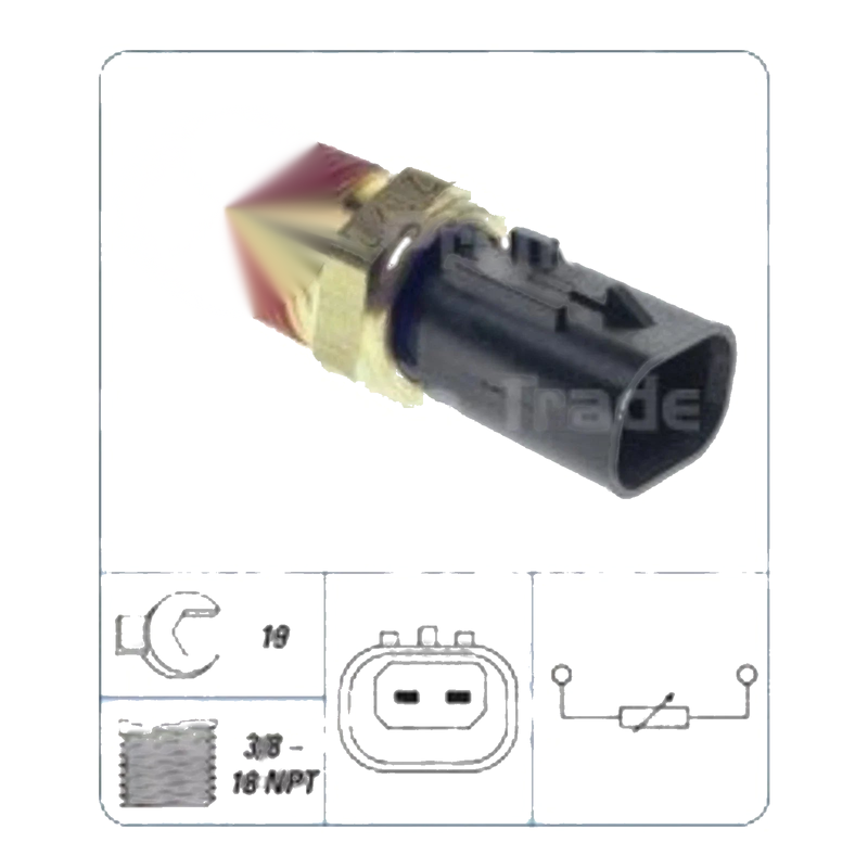 Chrysler Grand Voyager RT Coolant Temp ECU Sensor (2008 - 2011)