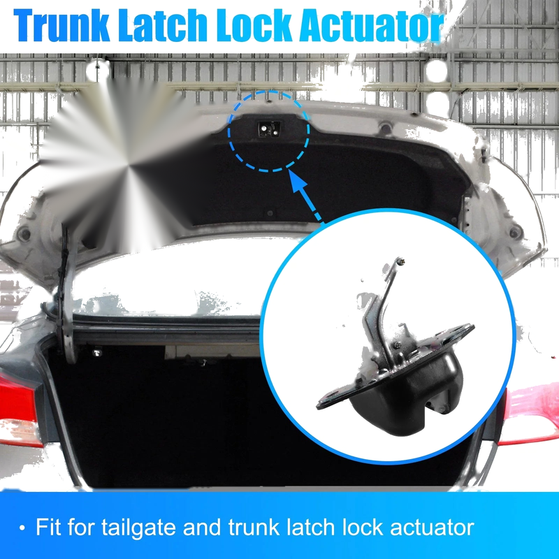 Nissan Versa 1.8L Trunk Latch Lock Actuator (2012)