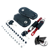 Quick Release Hood Pin Locking Kit Carbon Universal
