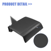 Ford F-150 (2015-2023) Faux Leather Black Center Console Lid Armrest Cover