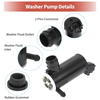 Honda Fit Windshield Washer Pump w/ Grommet (2007-2014)