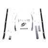Harley Softail Fatboy Heritage Chrome Windshield Mount Bracket (2000-2017)