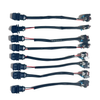 Jetronic EV1, Mini Delphi Multec Fuel Injector Connector Adapter Set