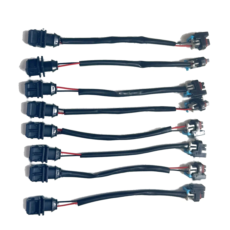 Jetronic EV1, Mini Delphi Multec Fuel Injector Connector Adapter Set