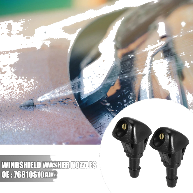 Honda Civic CR-V Windshield Washer Nozzles & 2.5m Hose (2001-2006)