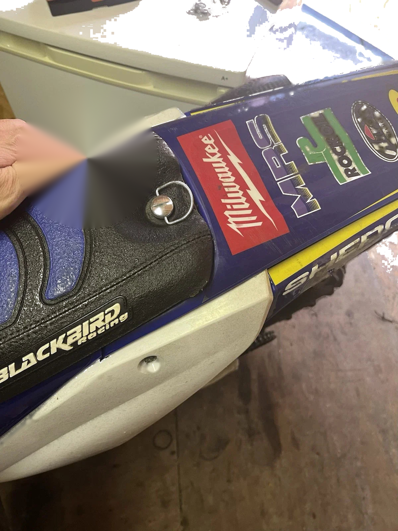Sherco Motocross Enduro Plastica Sedile Vite dzus Perno & Rivetto Clip