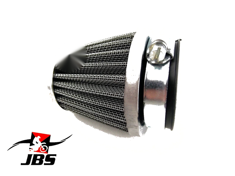 Universal Fit 46mm Chrome Pod Air Filter Cleaner