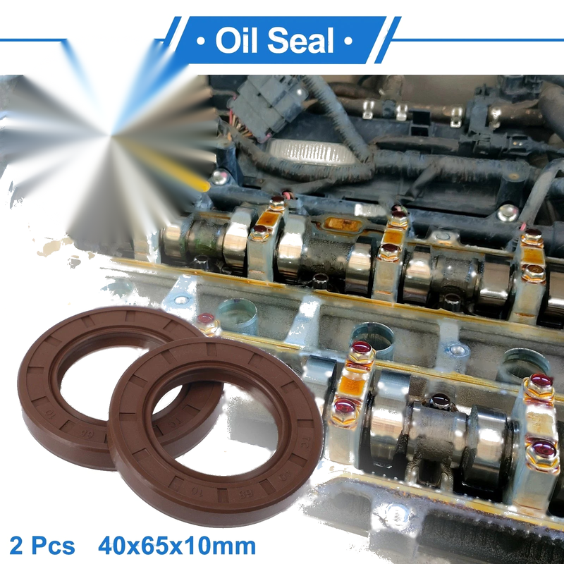 Oil Seal / 40x65x10mm / Rotary Shaft Seal FKM Rubber